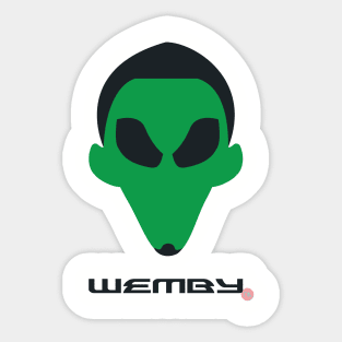 Wemby "ALIEN" Sticker